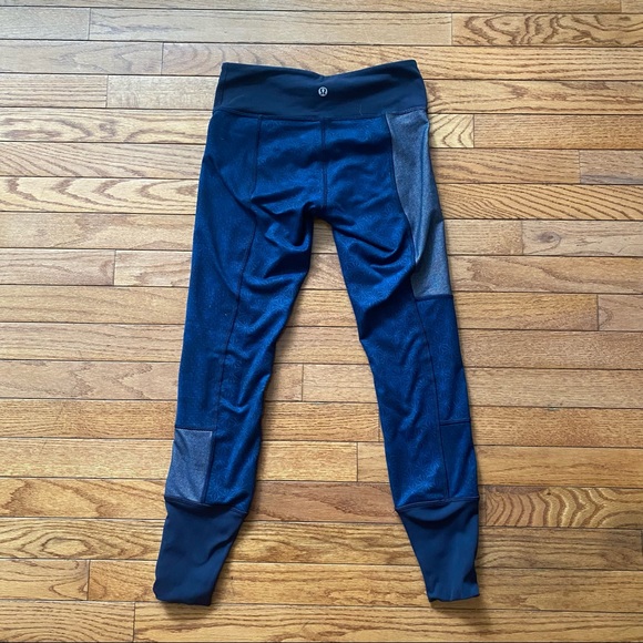 Lululemon Wunder Under in Kanoko Twist Inkwell Rugged Blue/Inkwell/Sashico Star - Picture 5 of 7